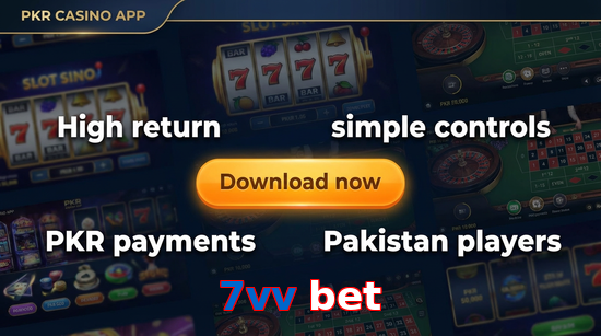 Main screen of 7Vv Bet gamedownload page for PK players
